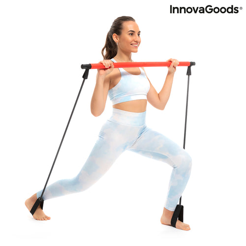 Direnç Bantlı Fitness Çubuğu ve Egzersiz Rehberi