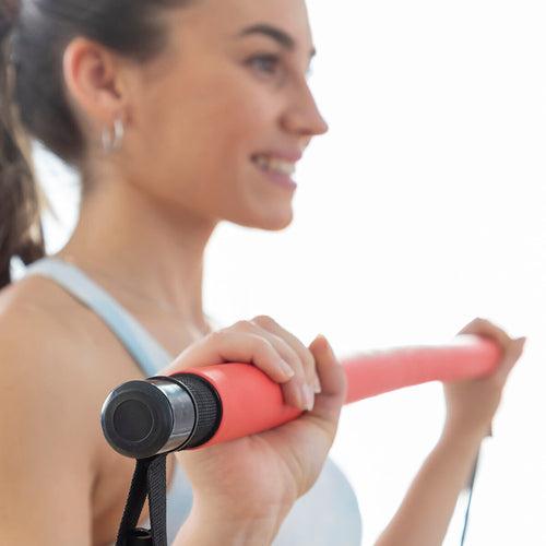 Direnç Bantlı Fitness Çubuğu ve Egzersiz Rehberi