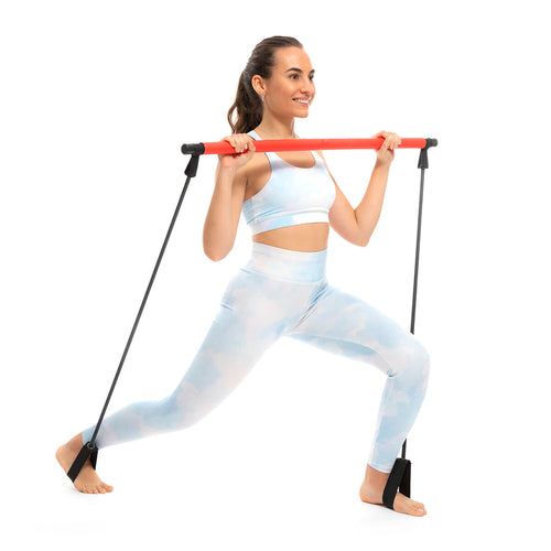 Direnç Bantlı Fitness Çubuğu ve Egzersiz Rehberi